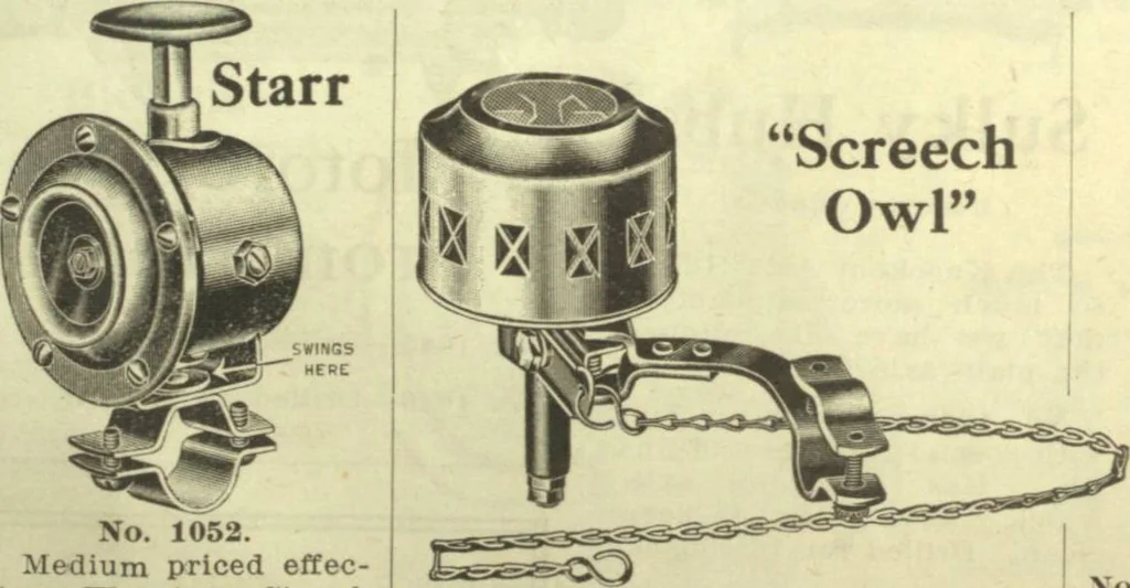 An illustration from Bicycle accessories and repair supplies : bicycles, motorcycle accessories, motor accessories : [catalogue, 1918, leaf 38