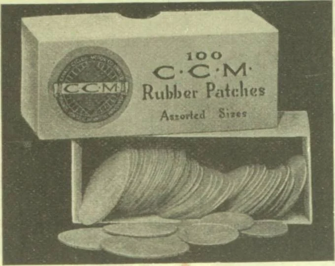 An illustration from Bicycle accessories and repair supplies : bicycles, motorcycle accessories, motor accessories : [catalogue, 1918, leaf 57