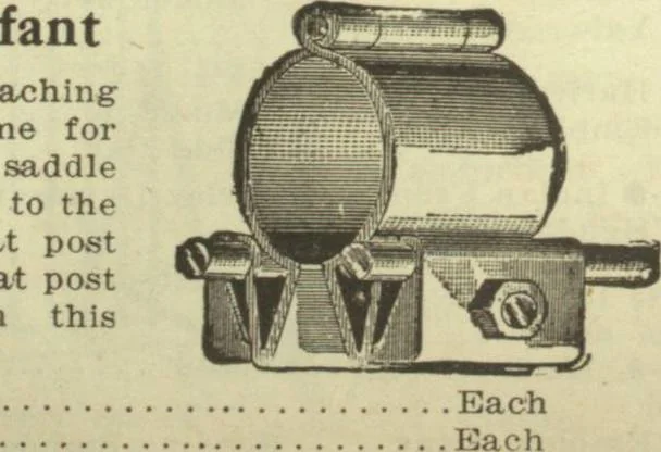 An illustration from Bicycle accessories and repair supplies : bicycles, motorcycle accessories, motor accessories : [catalogue, 1918, leaf 60