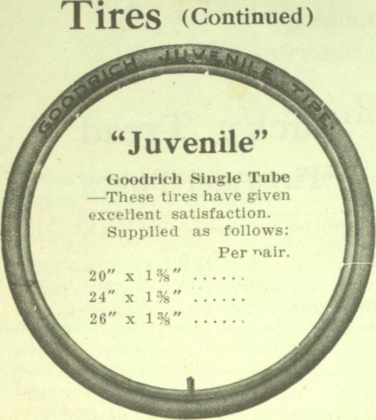 An illustration from Bicycle accessories and repair supplies : bicycles, motorcycle accessories, motor accessories : [catalogue, 1918, leaf 69