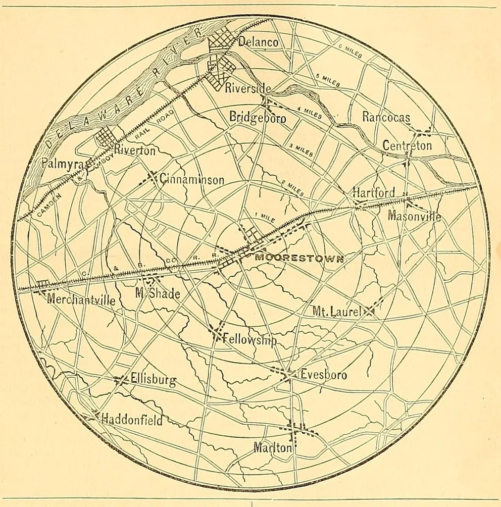 An illustration from The bicycling world, 1881, leaf 111