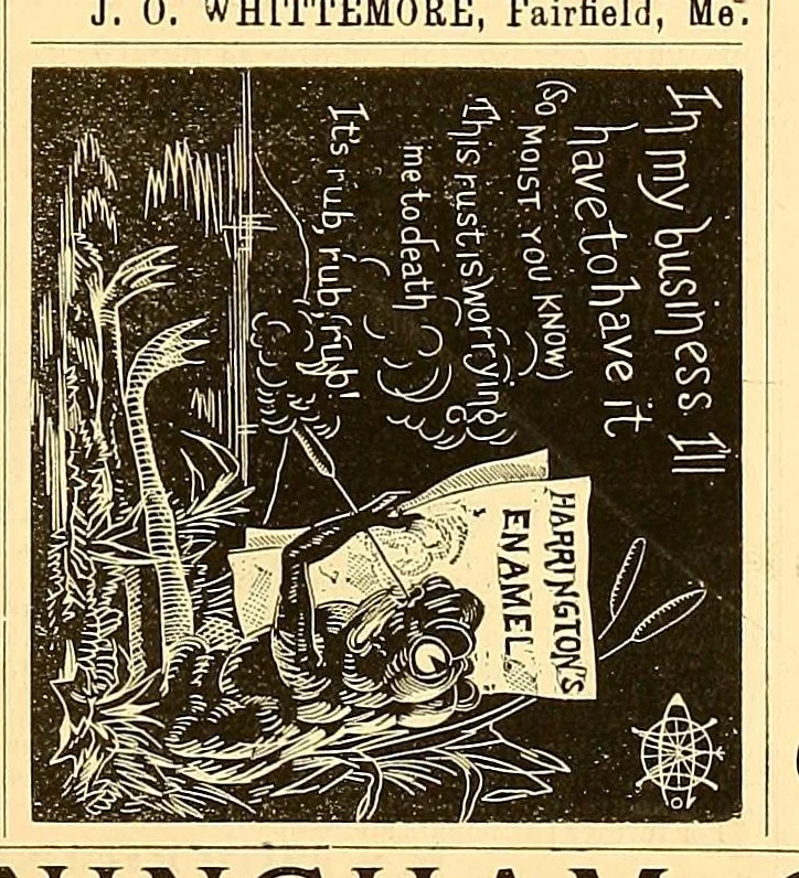 An illustration from The bicycling world, 1881, leaf 83
