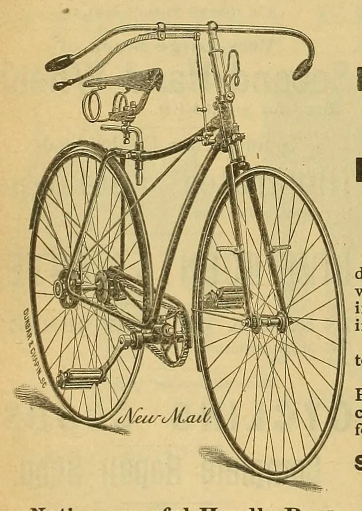 An illustration from The Bicycling world & L.A.W. bulletin, 1888, leaf 532