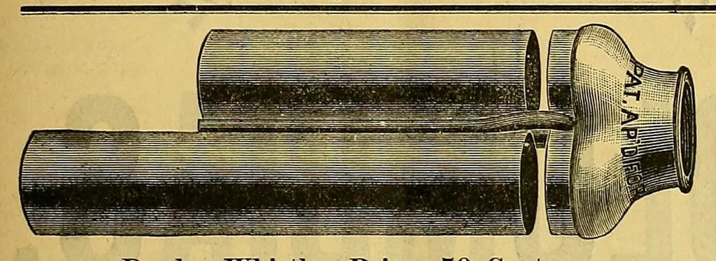An illustration from The bicycling world, 1881, leaf 263