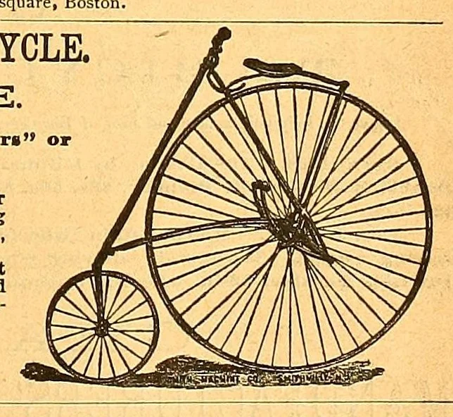 An illustration from The bicycling world, 1881, leaf 267