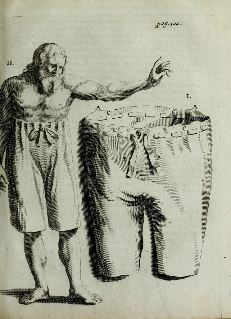 An illustration from Bigde kohanim, id est, Vestitus sacerdotum Hebraeorum : sive, commentarius amplissimus in Exodi cap. XXVIII ac XXXIX & Levit. cap. XVI aliaque loca S. Scripturae quam plurima, 1697, leaf 455