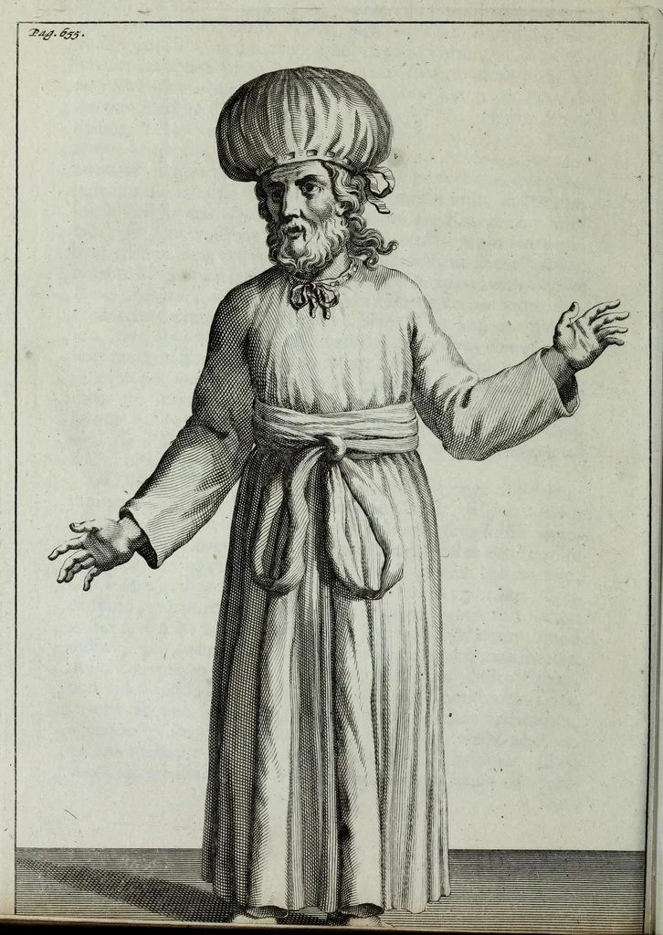An illustration from Bigde kohanim, id est, Vestitus sacerdotum Hebraeorum : sive, commentarius amplissimus in Exodi cap. XXVIII ac XXXIX & Levit. cap. XVI aliaque loca S. Scripturae quam plurima, 1697, leaf 774