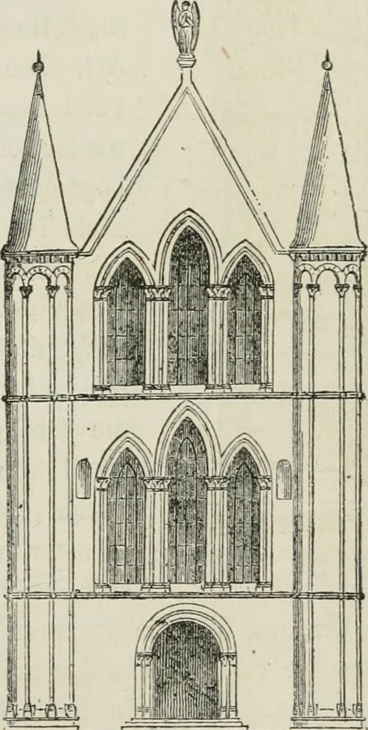 An illustration from Geschichte der bildenden Künste .., 1866, leaf 186