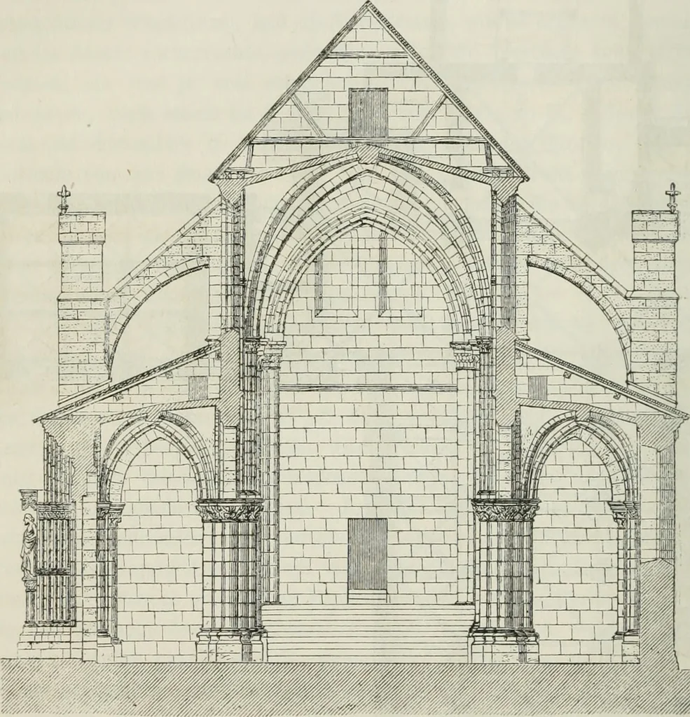 An illustration from Geschichte der bildenden Künste .., 1866, leaf 297
