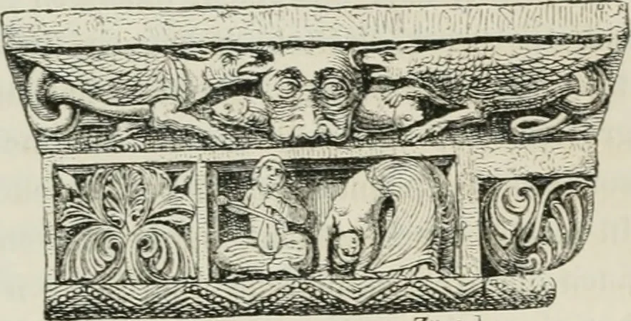 An illustration from Geschichte der bildenden Künste .., 1866, leaf 300
