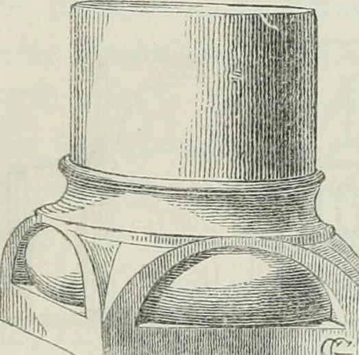 An illustration from Geschichte der bildenden Künste .., 1866, leaf 345