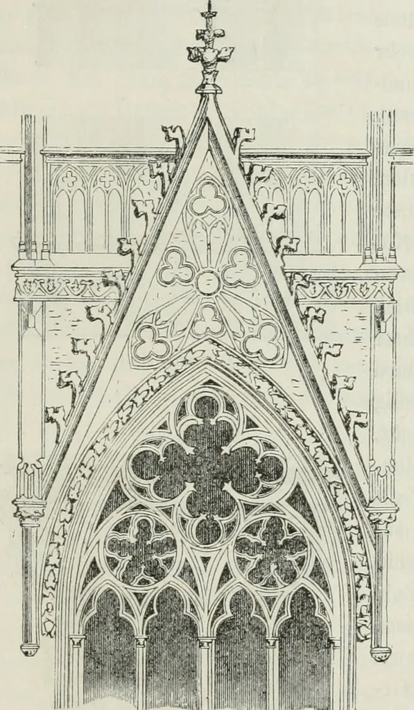 An illustration from Geschichte der bildenden Künste .., 1866, leaf 439