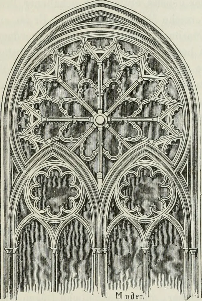 An illustration from Geschichte der bildenden Künste .., 1866, leaf 451