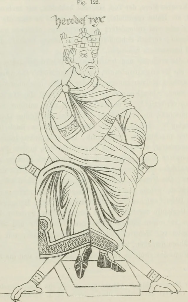 An illustration from Geschichte der bildenden Künste .., 1866, leaf 508
