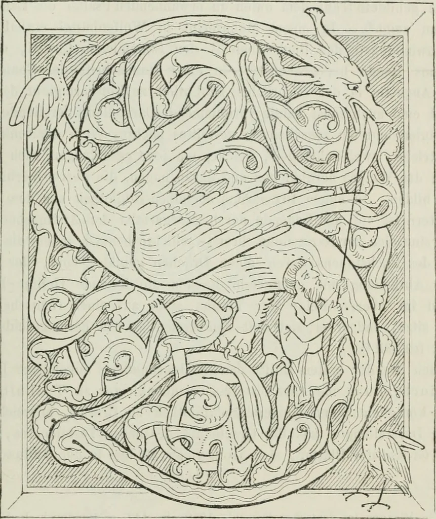 An illustration from Geschichte der bildenden Künste .., 1866, leaf 510