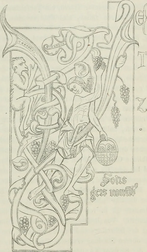 An illustration from Geschichte der bildenden Künste .., 1866, leaf 512