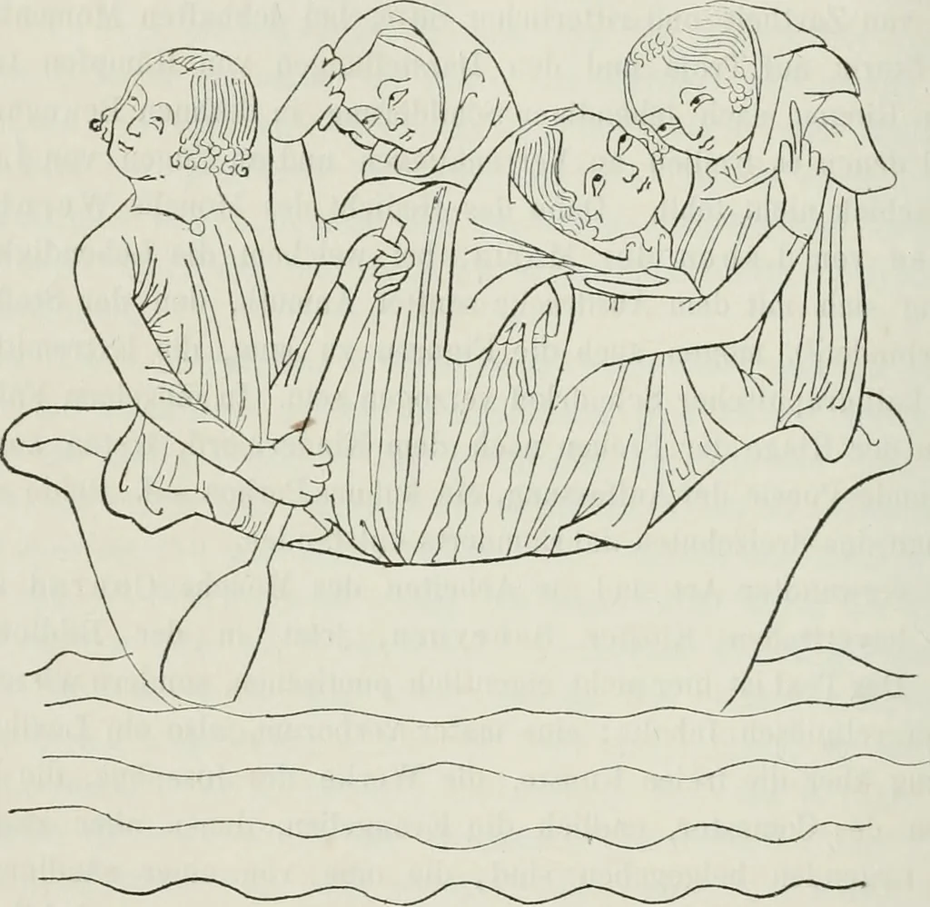 An illustration from Geschichte der bildenden Künste .., 1866, leaf 517