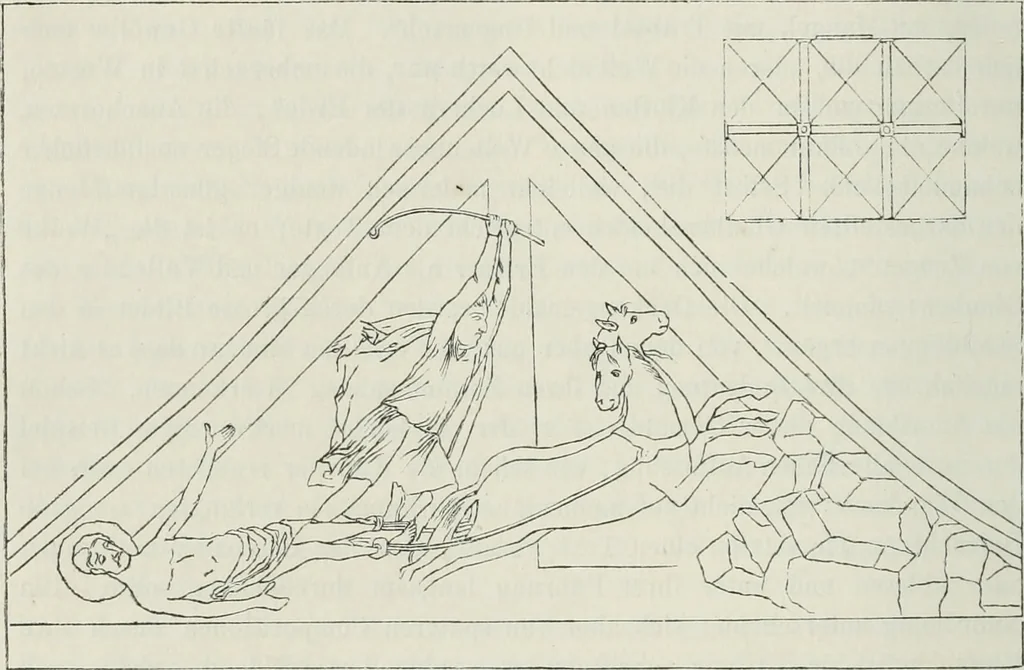 An illustration from Geschichte der bildenden Künste .., 1866, leaf 533