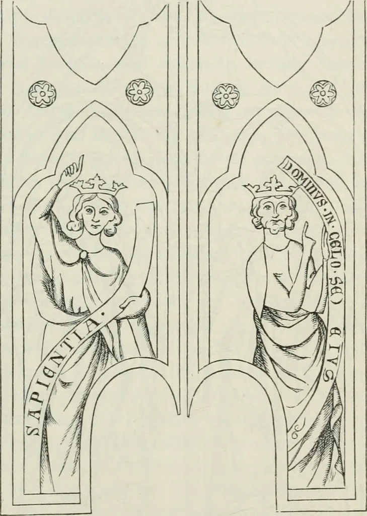 An illustration from Geschichte der bildenden Künste .., 1866, leaf 534