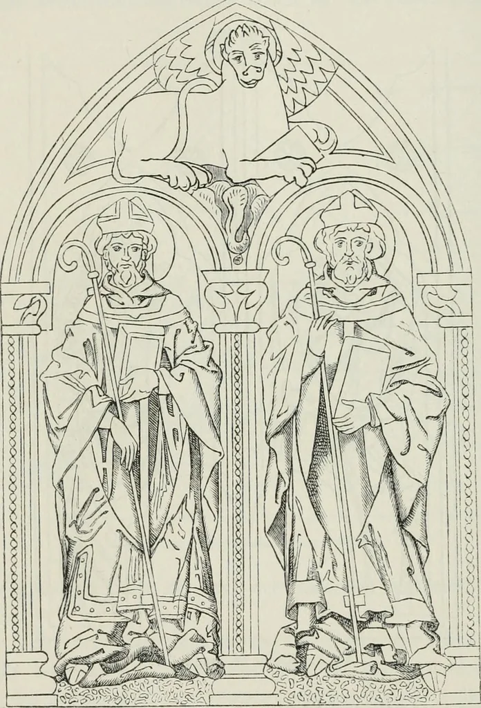 An illustration from Geschichte der bildenden Künste .., 1866, leaf 535