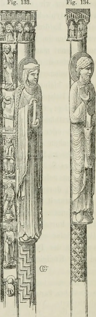An illustration from Geschichte der bildenden Künste .., 1866, leaf 588