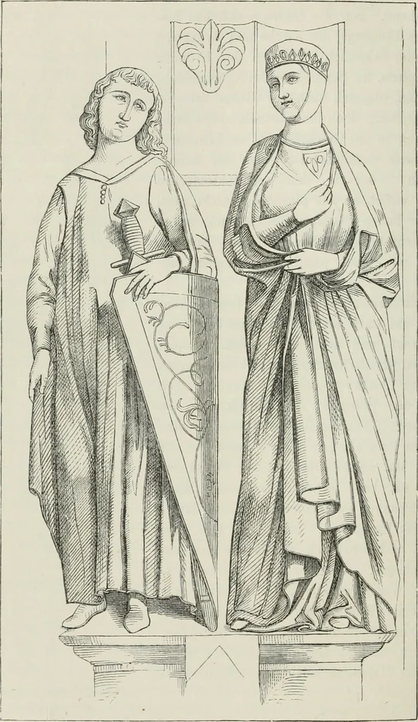 An illustration from Geschichte der bildenden Künste .., 1866, leaf 609