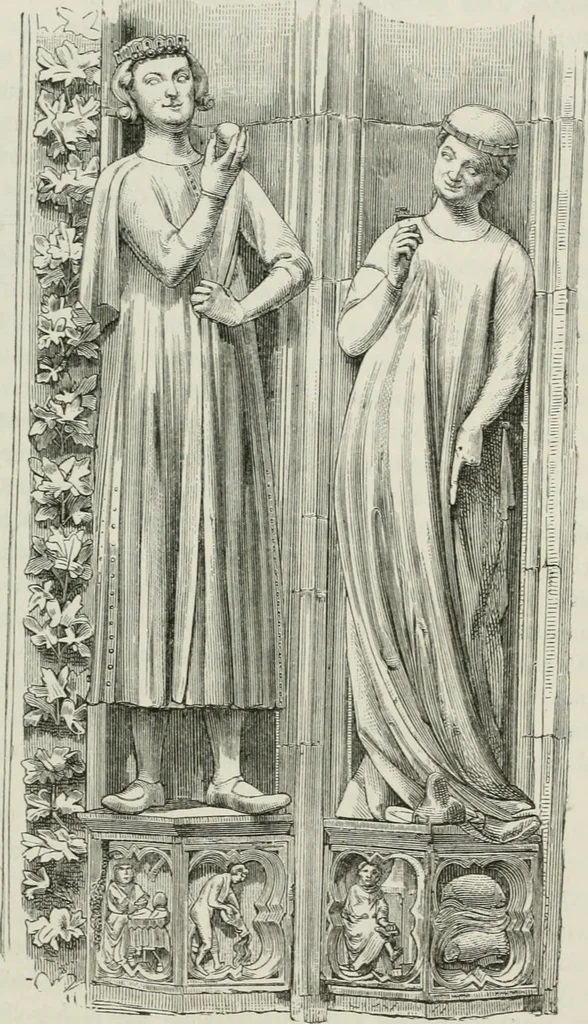 An illustration from Geschichte der bildenden Künste .., 1866, leaf 614