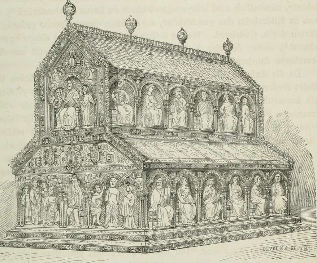 An illustration from Geschichte der bildenden Künste .., 1866, leaf 644