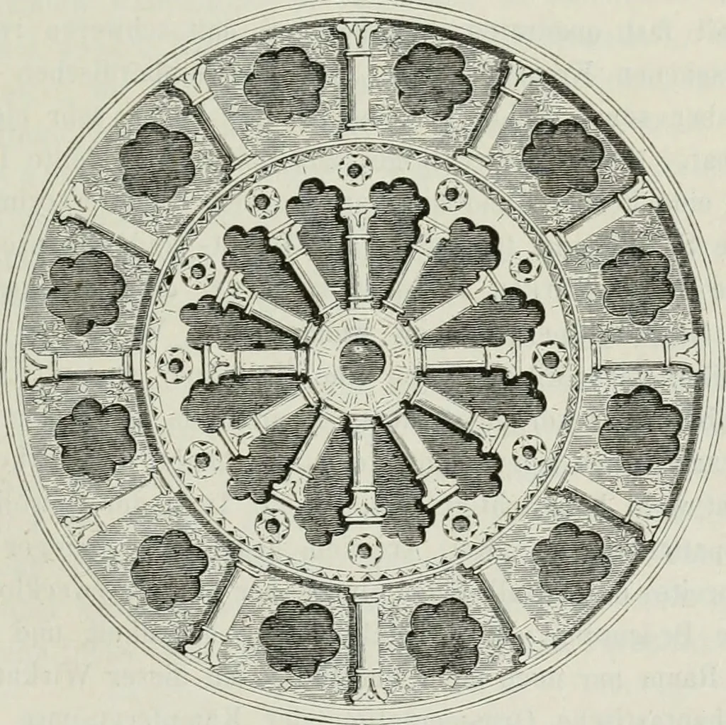 An illustration from Geschichte der bildenden Künste .., 1866, leaf 100