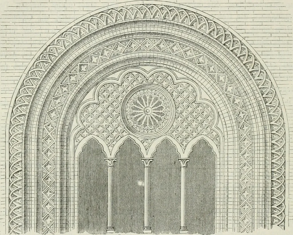 An illustration from Geschichte der bildenden Künste .., 1866, leaf 135