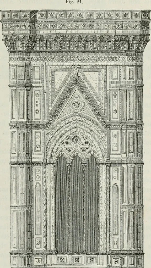 An illustration from Geschichte der bildenden Künste .., 1866, leaf 170