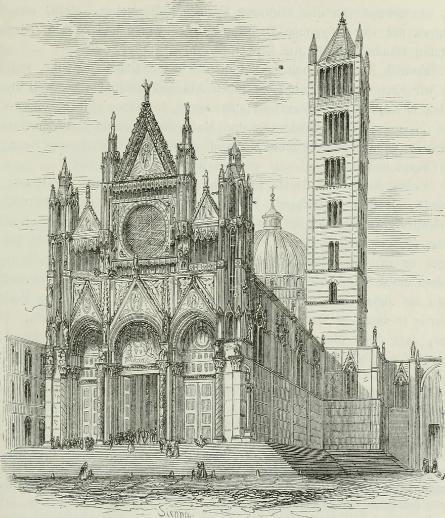 An illustration from Geschichte der bildenden Künste .., 1866, leaf 186