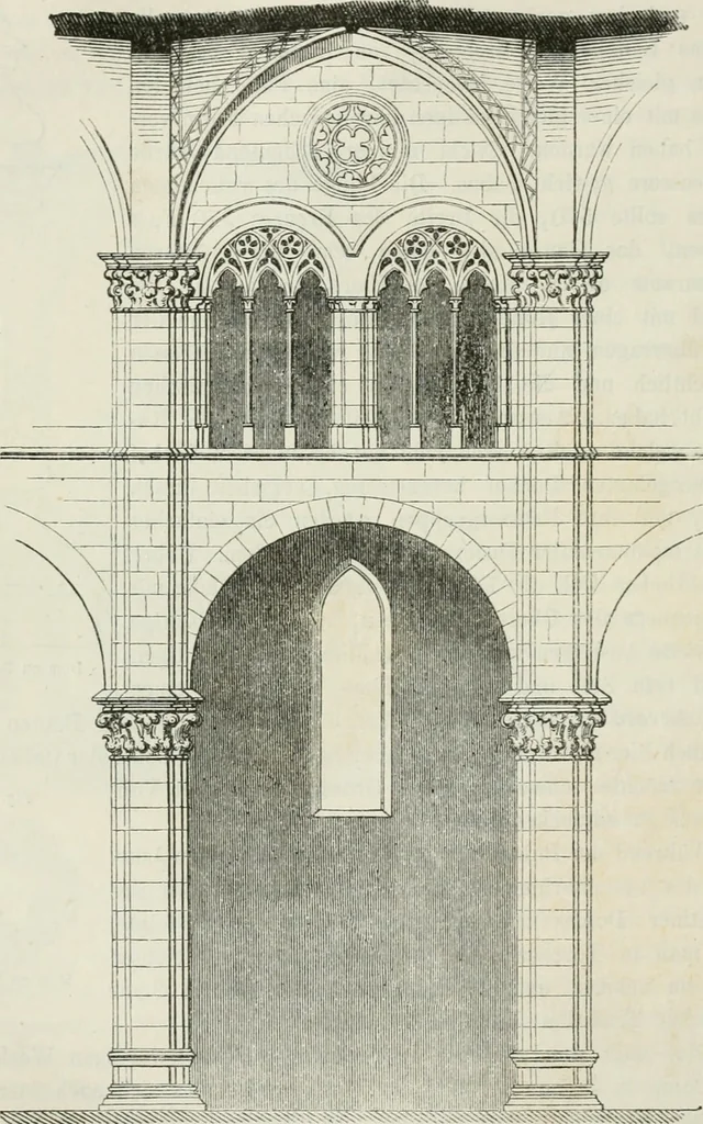 An illustration from Geschichte der bildenden Künste .., 1866, leaf 197