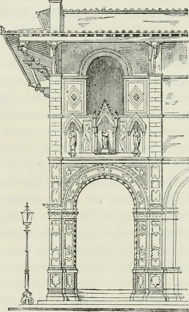 An illustration from Geschichte der bildenden Künste .., 1866, leaf 221