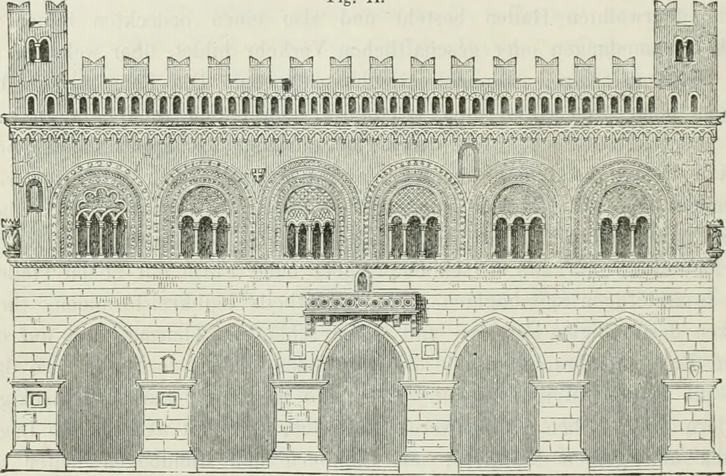 An illustration from Geschichte der bildenden Künste .., 1866, leaf 227
