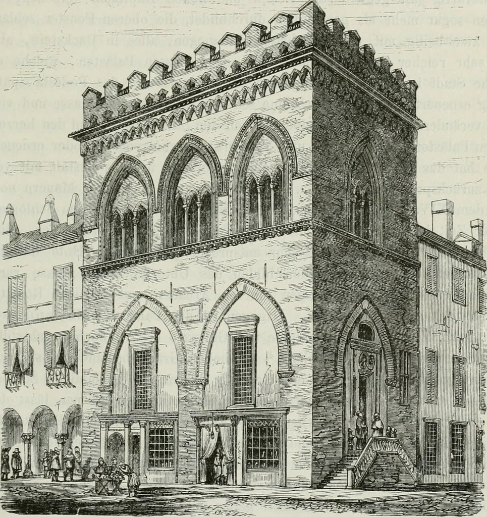 An illustration from Geschichte der bildenden Künste .., 1866, leaf 228