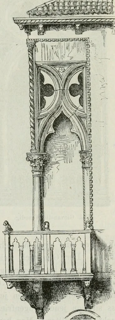 An illustration from Geschichte der bildenden Künste .., 1866, leaf 240