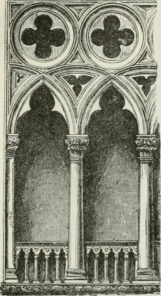 An illustration from Geschichte der bildenden Künste .., 1866, leaf 241