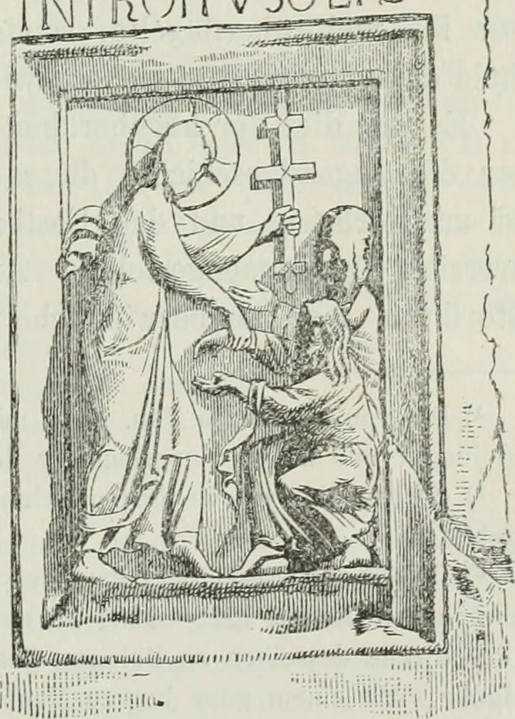 An illustration from Geschichte der bildenden Künste .., 1866, leaf 286