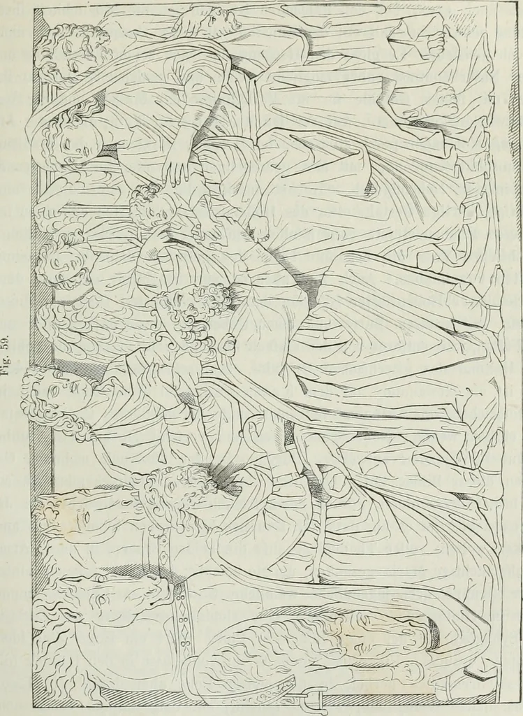 An illustration from Geschichte der bildenden Künste .., 1866, leaf 294