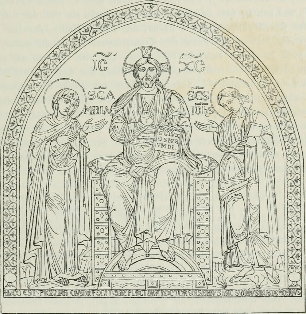 An illustration from Geschichte der bildenden Künste .., 1866, leaf 326