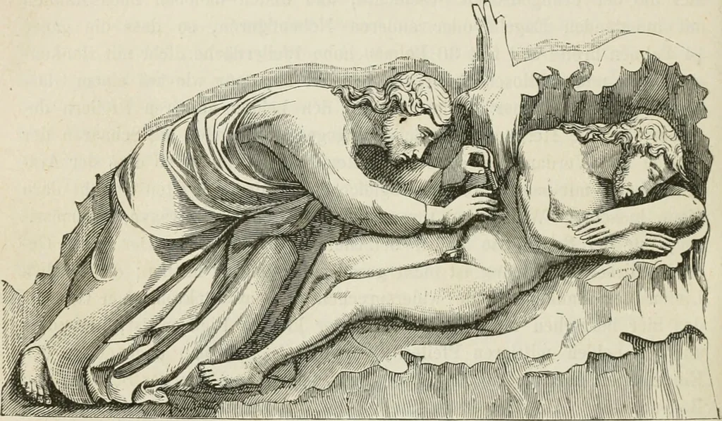An illustration from Geschichte der bildenden Künste .., 1866, leaf 367