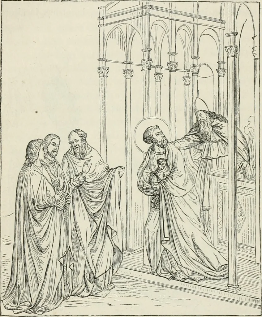 An illustration from Geschichte der bildenden Künste .., 1866, leaf 407