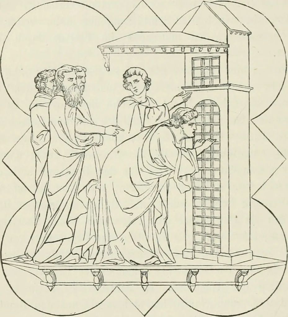 An illustration from Geschichte der bildenden Künste .., 1866, leaf 415