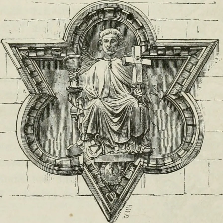 An illustration from Geschichte der bildenden Künste .., 1866, leaf 434
