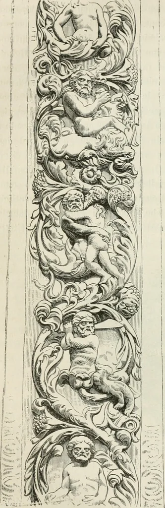An illustration from Geschichte der bildenden Künste .., 1866, leaf 435