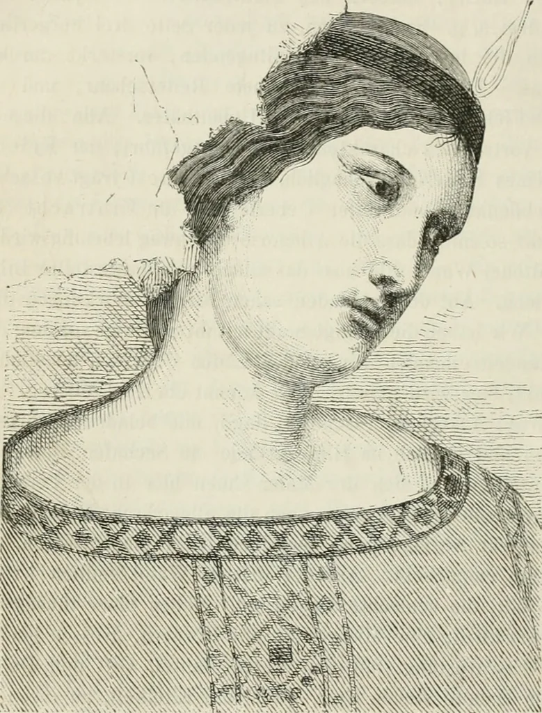 An illustration from Geschichte der bildenden Künste .., 1866, leaf 453