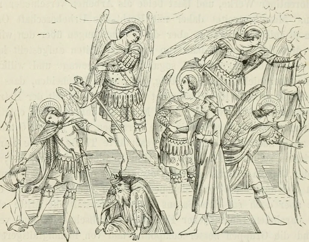 An illustration from Geschichte der bildenden Künste .., 1866, leaf 469