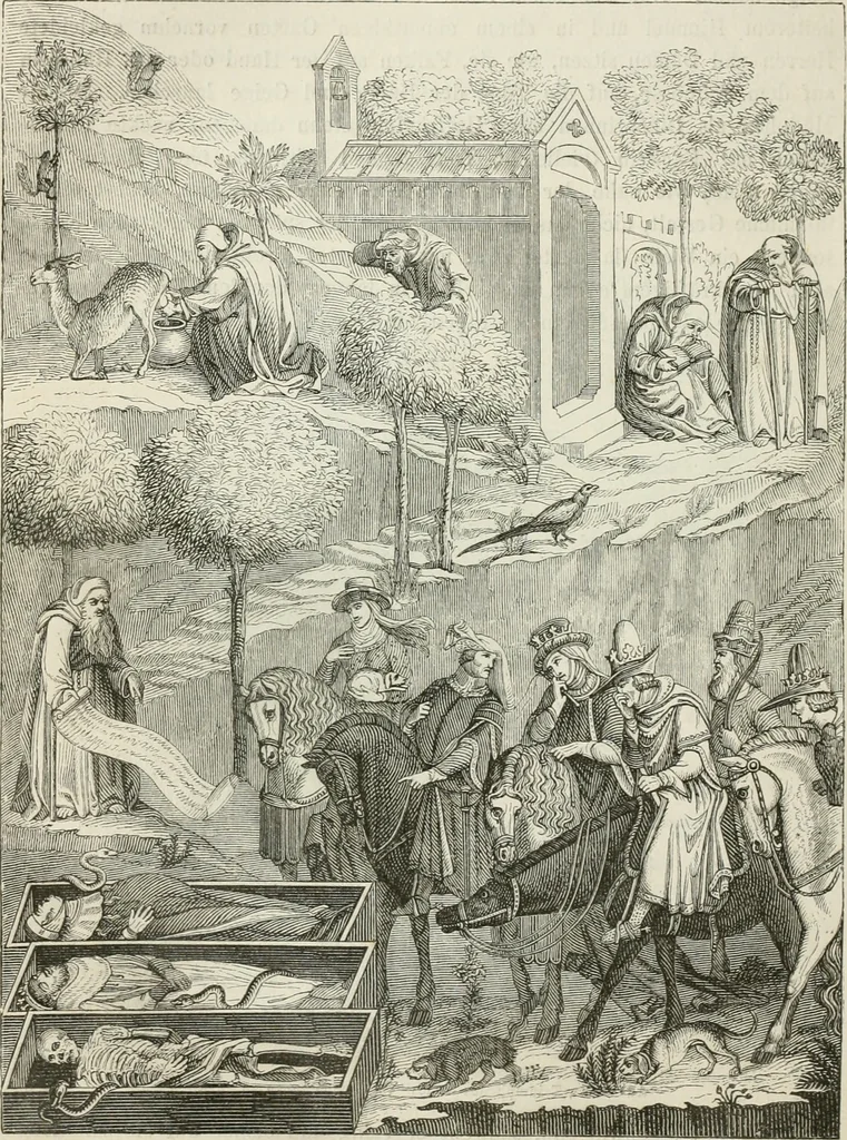 An illustration from Geschichte der bildenden Künste .., 1866, leaf 471