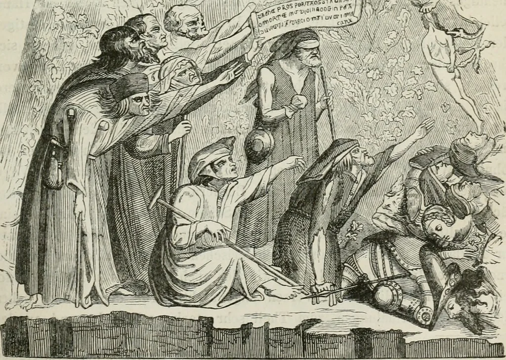 An illustration from Geschichte der bildenden Künste .., 1866, leaf 472